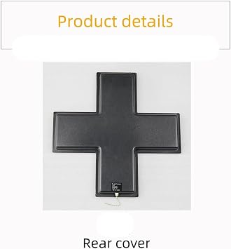 Pharmacy Cross Indoor Sign Lamp, Led Medical Cross Sign, with Pull Seitch, 3 Working Modes, Size: 480 * 480 * 25mm, for Pharmacies