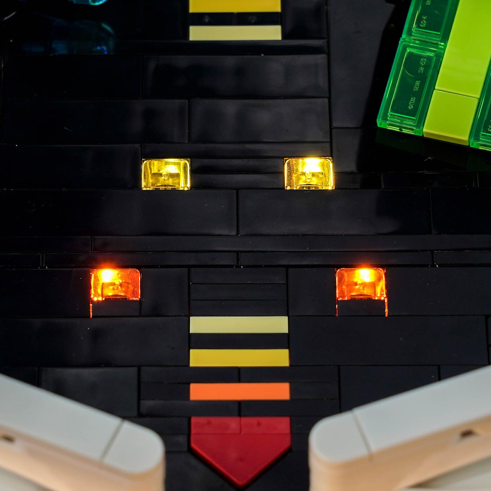 Set di luci a LED compatibile con Lego Arcade Pinball Machine (senza modello) | Set di illuminazione decorativa compatibile con Lego 11374 Arcade Pinball Machine, facile da montare