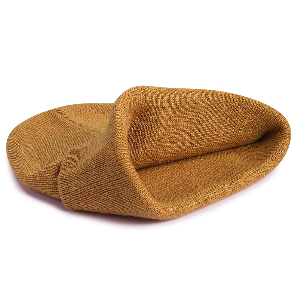 Baby-Mütze, Strickmütze für Mädchen, Jungen, 0–8 Jahre, 2 Stück