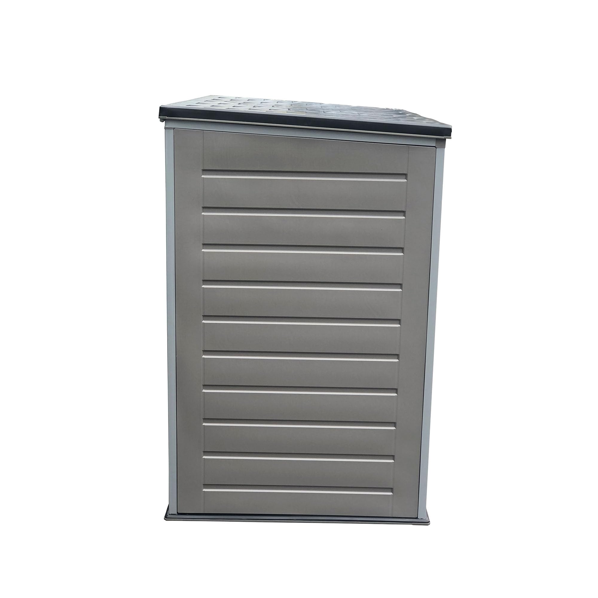 Gardiun Cassapanca in Resina Soften II 1.170 L 140x82x123 cm con Ammortizzatori Grigio