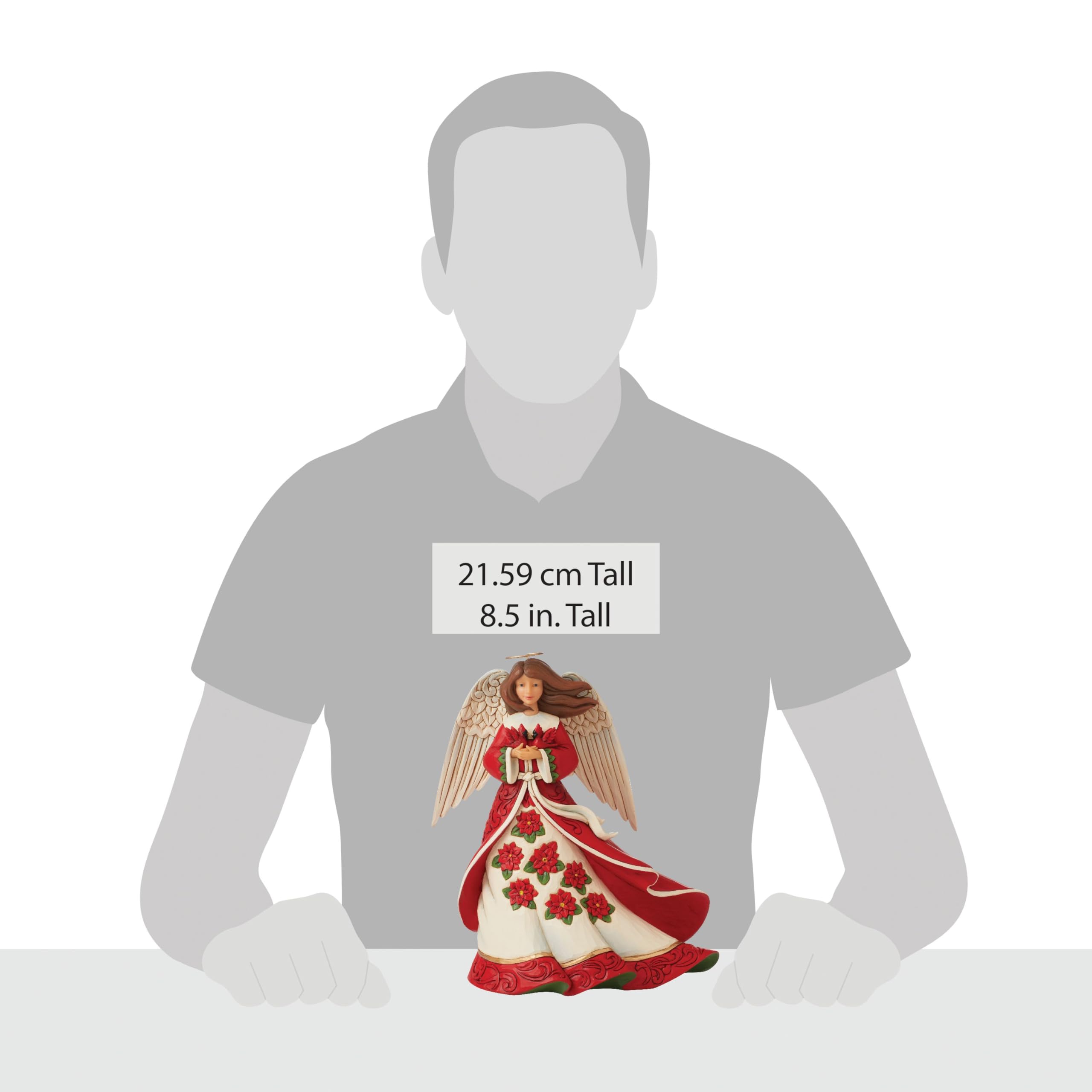 クリスマス　 ジムショア　天使の置物 Amazon.co.jp: Enesco Jim Shore レッド クリスマス 天使の置物 : Home