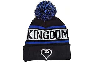 Look Your Heartless Best with the Kingdom Hearts Black Knit Hat Beanie!