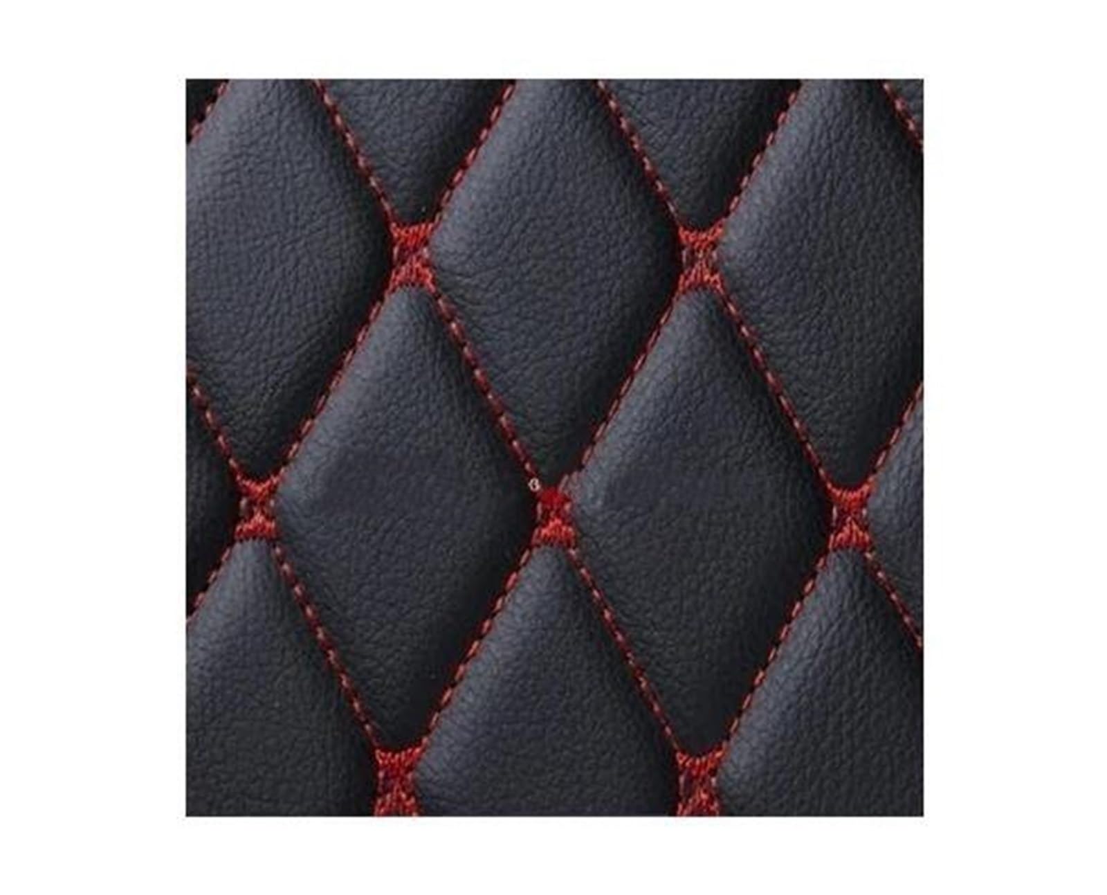 Vasca Custodia Per Baule Per Land Per Rover Per Evoque 2020-2023 Tappetini Per Bagagliaio Di Un'auto Dettagli Interni Cargo Tray Liners Protector Pad(Black red,2022)