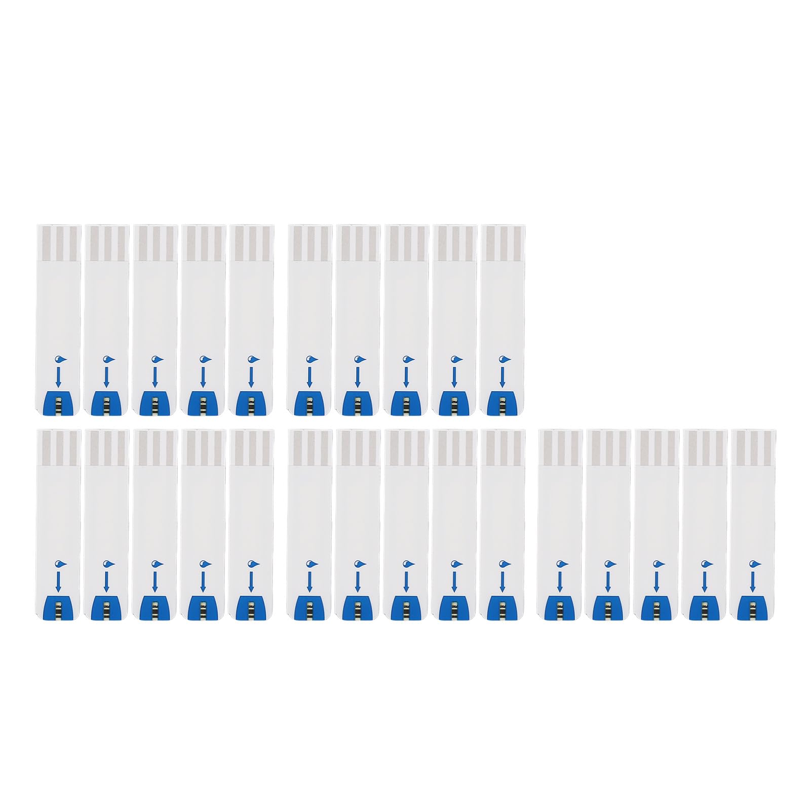 Amazon.co.jp: 血糖試験紙 PET実用血糖試験紙 即結果 血糖計用 25枚入