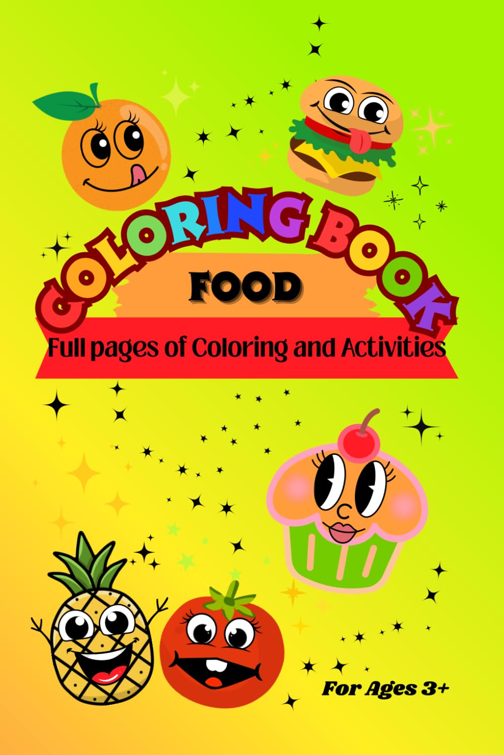 Coloring Book: Kitchen and Food