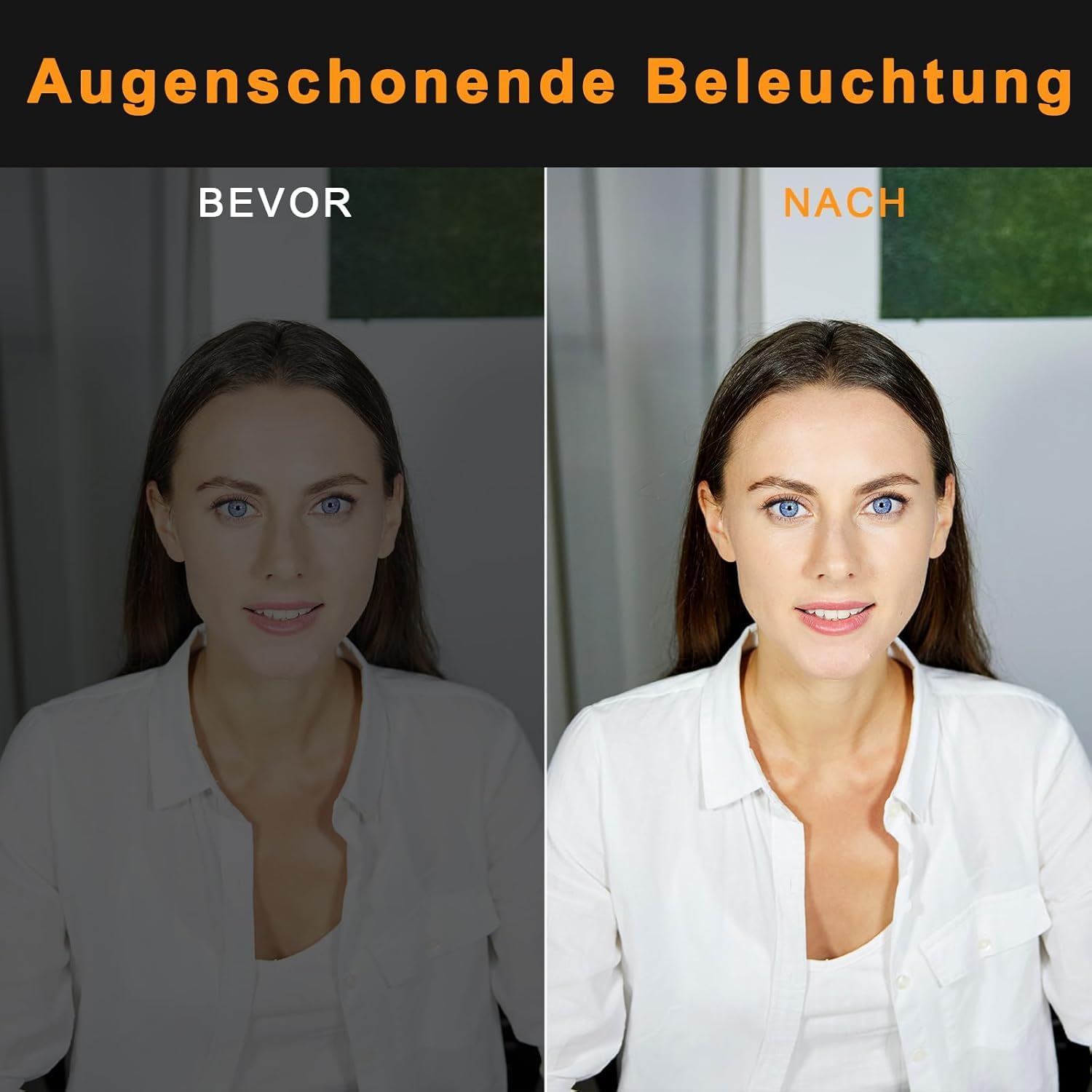 TYEE LED Schreibtischlampe, 12W Tageslichtlampe mit Fernbedienung, Stufenloses Dimmen/Farb Büro Tischlampe, Klemmbare Dimmbare Monitor Lampe für Videokonferenzen/Podcast-Live-Streaming