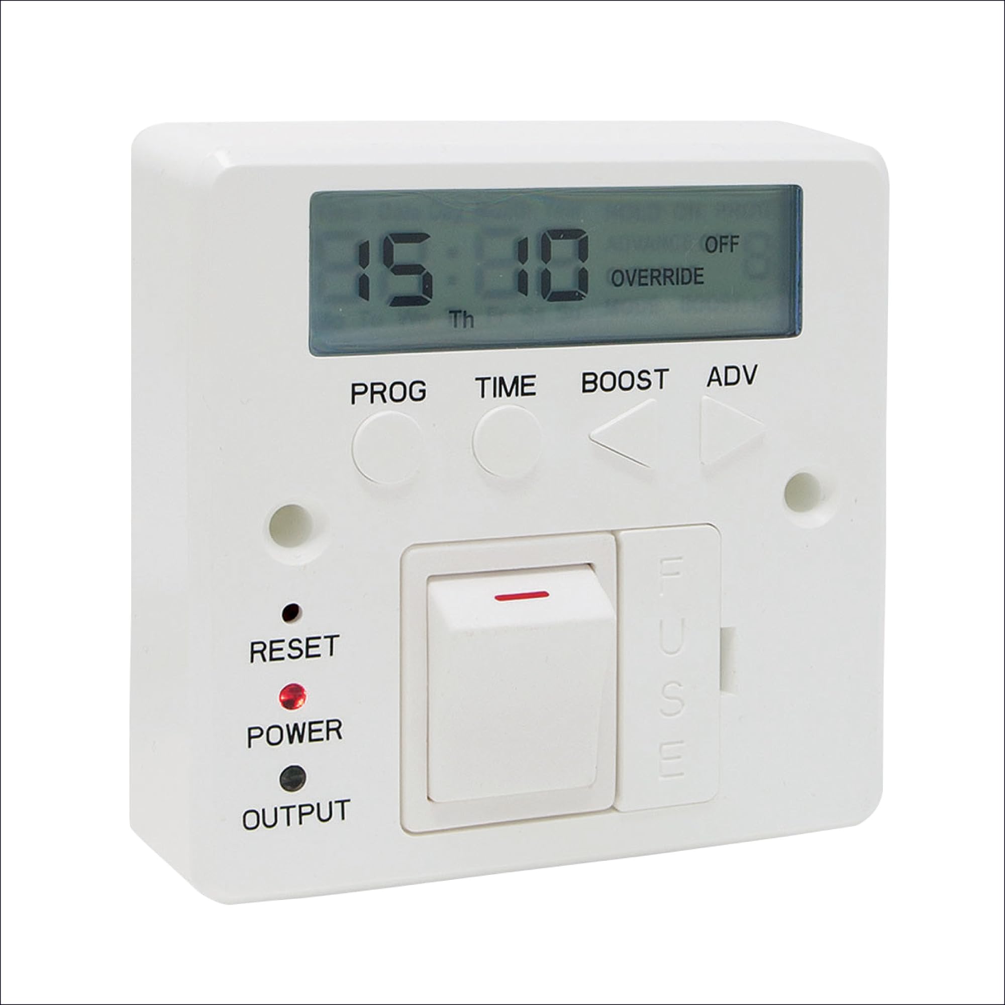 Timer digitale programmabile con fusibile