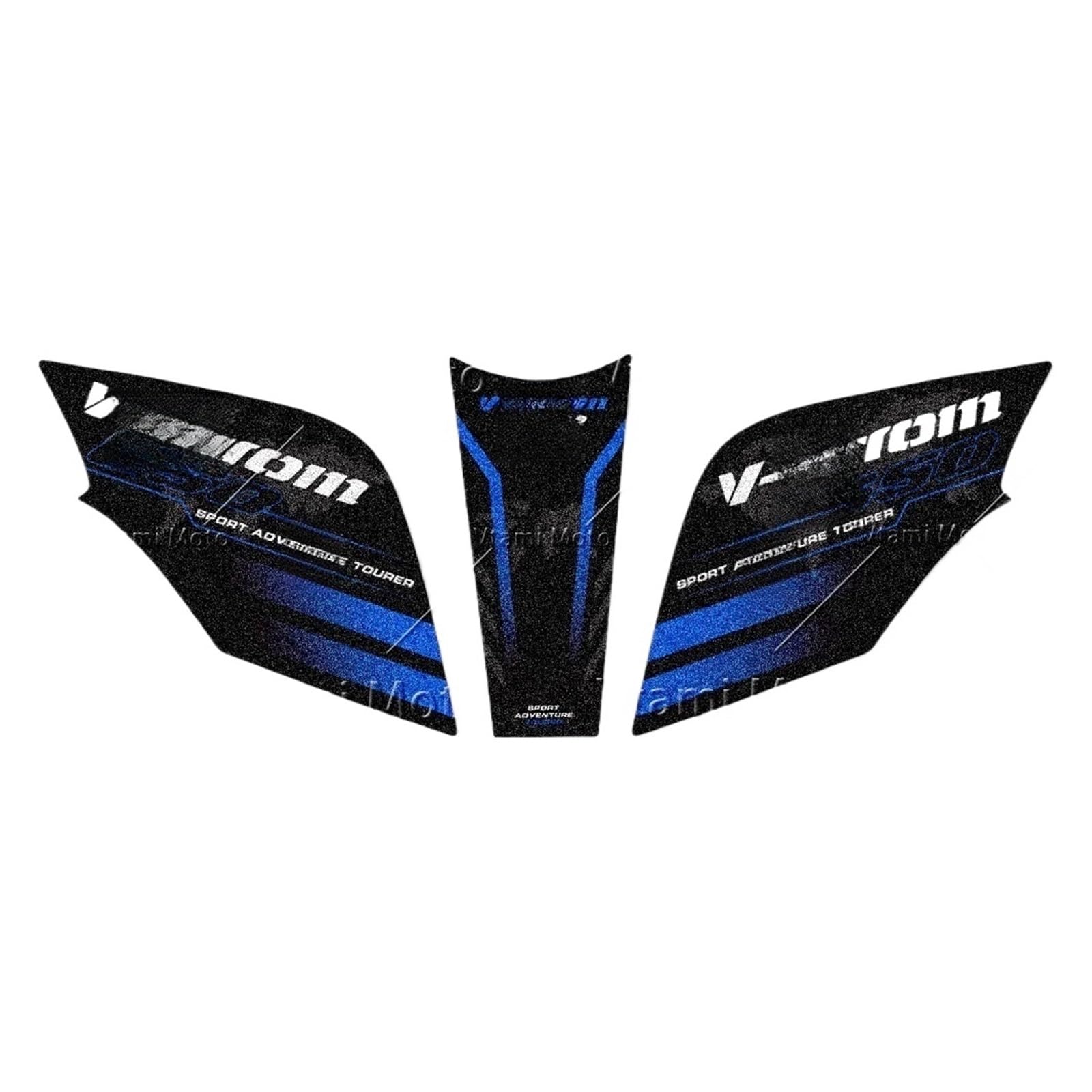 for V-Strom 650 Vstrom 650 DL650 XT 650XT Motorcycle Fuel Tank Pad Sticker Tank Side Protection Decal 2017-2024 2023 Tank Fuel Tanks Pads