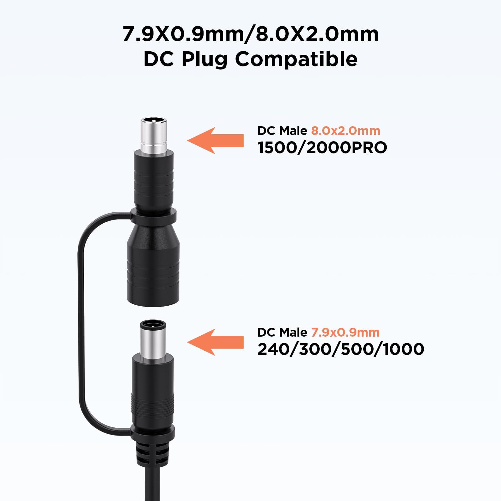 Amazon.com: ZOUPW DC7909 to DC8020 Adapter,Electrical Connector