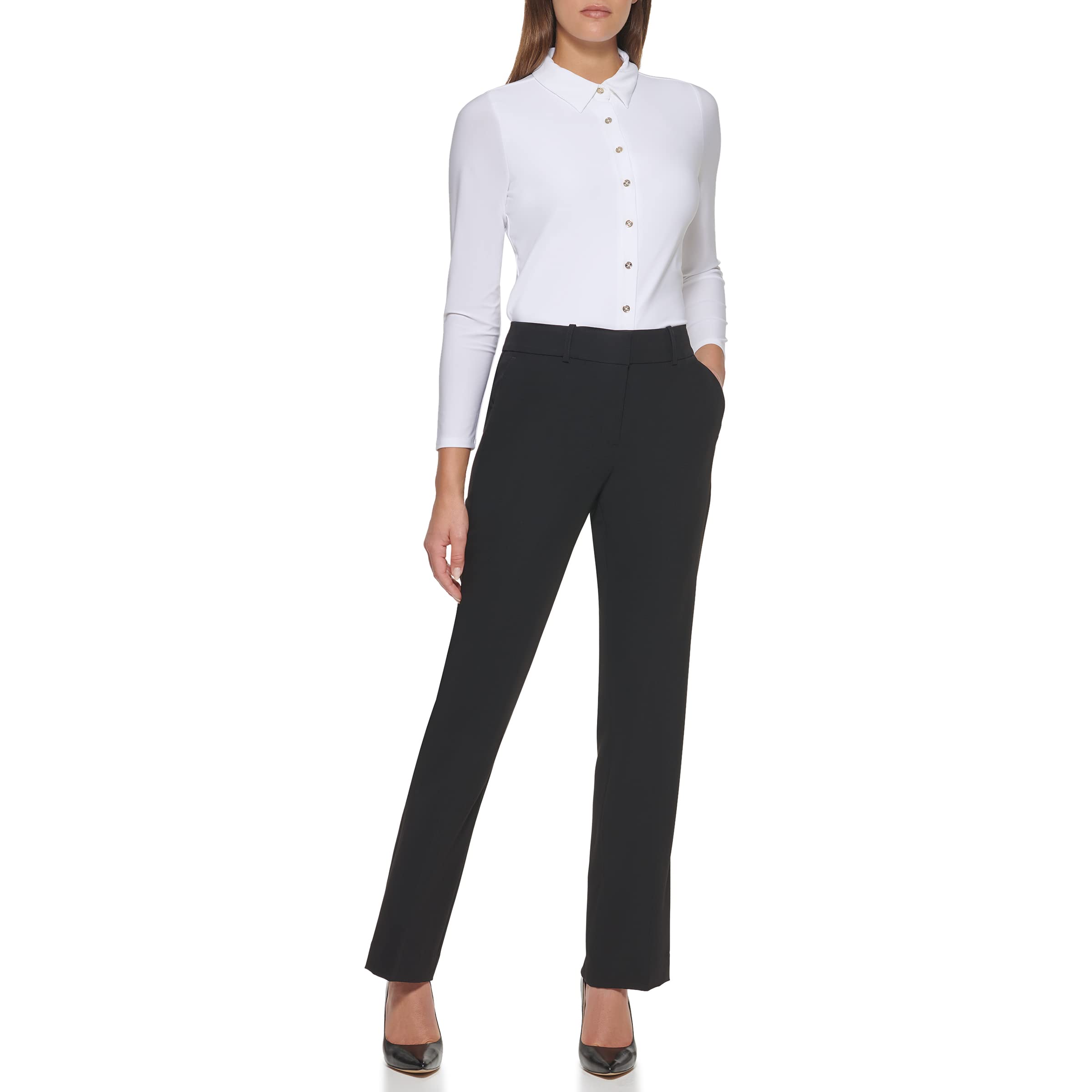 Tommy Hilfiger Women's Sloane Ankle Trouser Suit Pant