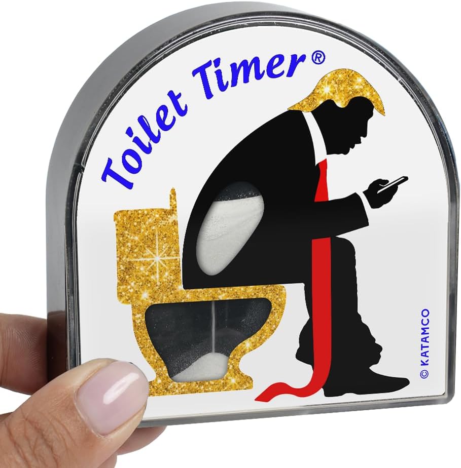 Katamco Toilet Timer (Presidential, Donald Trump), Funny