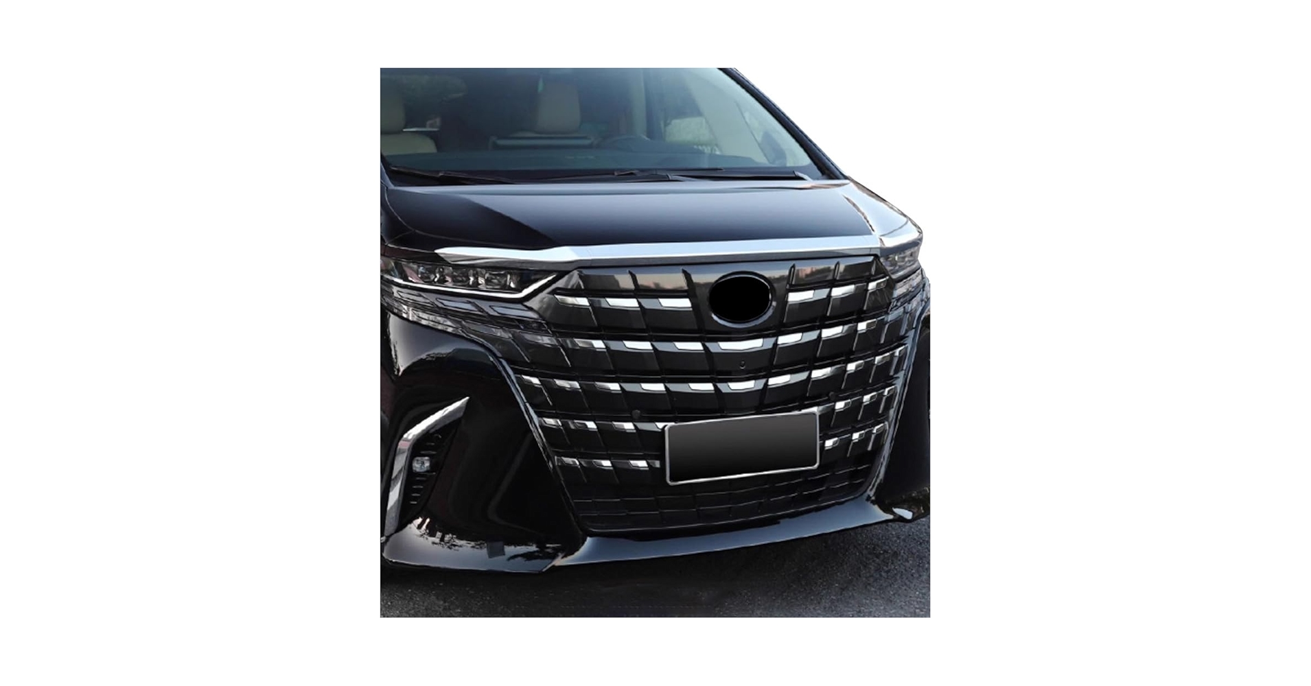 Amazon | トヨタ アルファード 40系 フロントグリルガーニッシュ