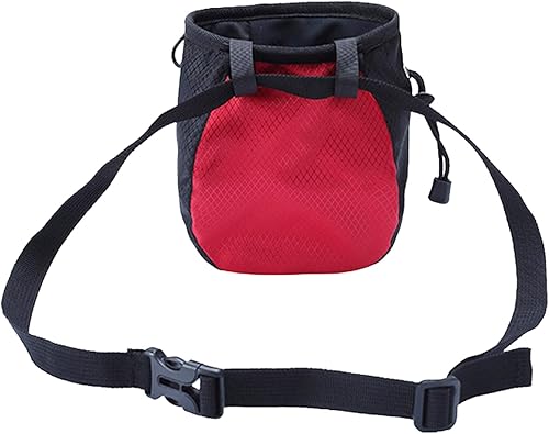 Miniatura 6 de Bolsa de tiza para escalada en roca, bolsa de tiza ajustable con cordón, bolsa de tiza Bouldering, cubo para escalada en roca, levantamiento de