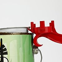 Vista 8 de Herramienta abridor de cubos de 5 galones, llave de bola mejorada para abrir tambor de 55 galones, abridor profesional de tapa de cubo, herramienta