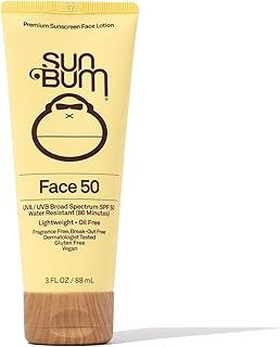 Sun Bum Original SPF 50 Sunscreen Face Lotion | Vegan and Reef Friendly (Octinoxate & Oxybenzone Free) Broad Spectrum Frag...