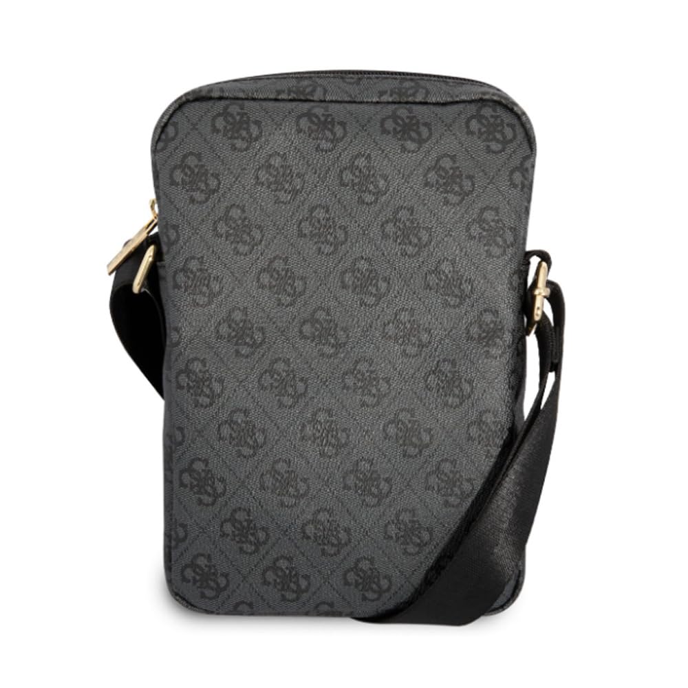 Guess GUTB10P4RPSK PU 4G - Bolso de hombro con estampado de rayas, color negro, Black