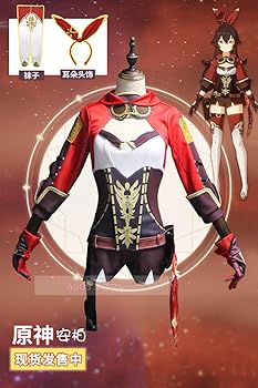 原神　アンバー　セット済みウィッグ コスプレウィッグ 原神 げんしん アンバー