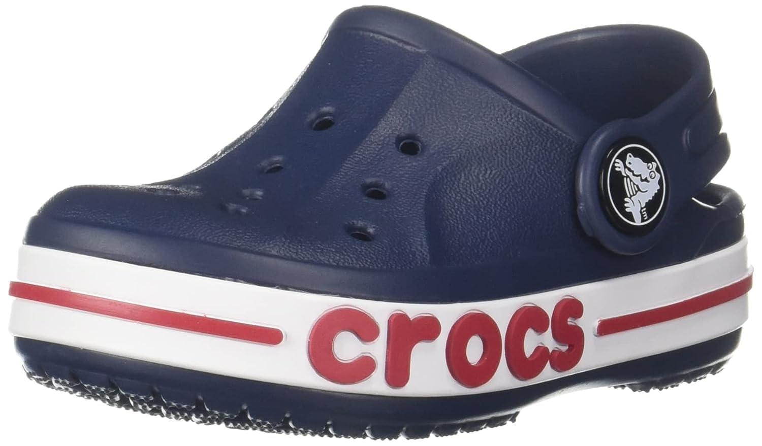 Crocs Kids Bayaband Clog Navy  in Big Kids Size 3