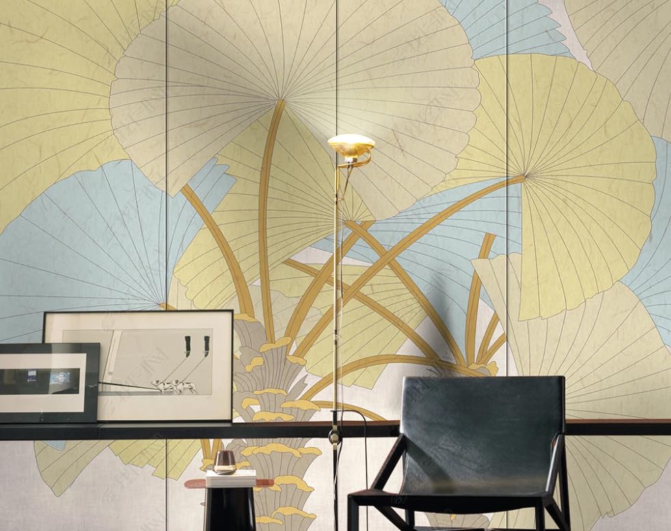 Poster Géant Mural Plantes à Feuilles | Papier Peint Intissé XXL