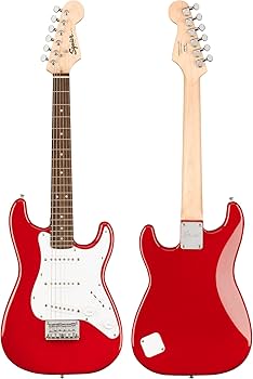 Squier Mini Stratocaster レッド Amazon.com: Squier Mini Stratocaster Electric Guitar, Dakota
