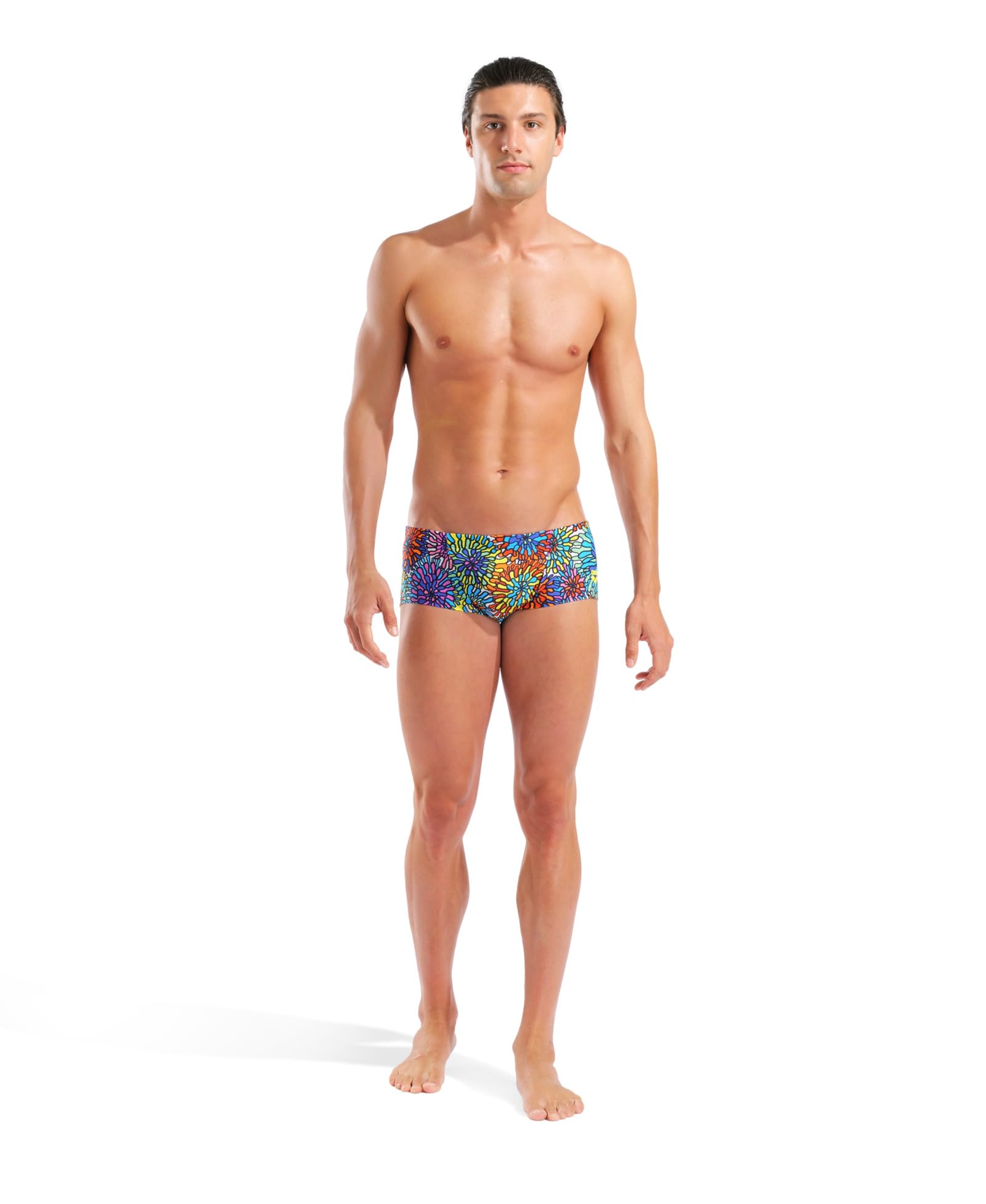 Arena Performance Summer Blossom Collection Garden Low Waist Swim Short Intensive Swimming Costume a Slip Uomo (Pacco da 1)
