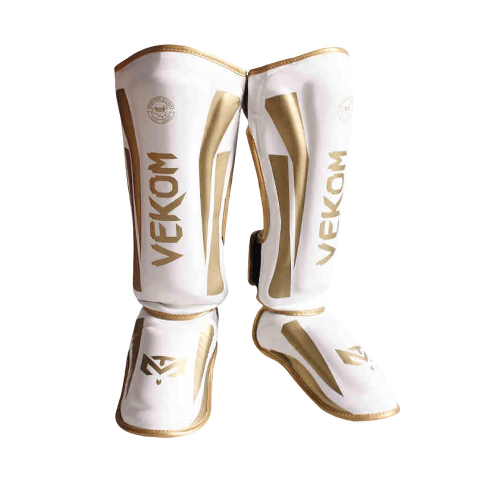 Muay Thai Shin Instep schienbeinschoner,Schienbeinschoner Kickboxen Training,Thai Boxschienbeinschützer,Shin Instep Protection,Verstellbare,Für Kickboxen,Taekwondo,Boxen,Kampfsport