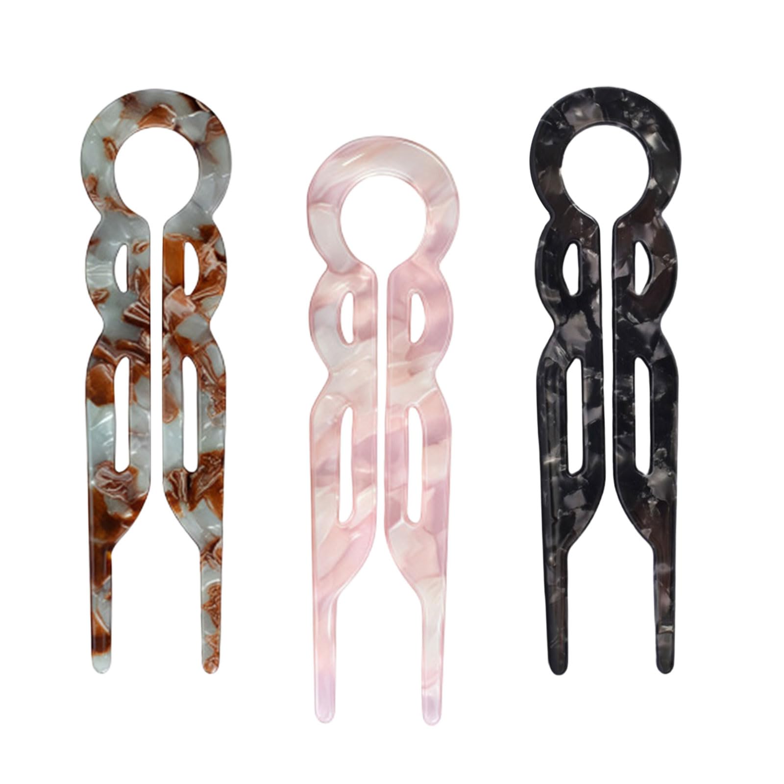 Nzexlyva 3PCS Prestige Hair Pins, French Hair Pins