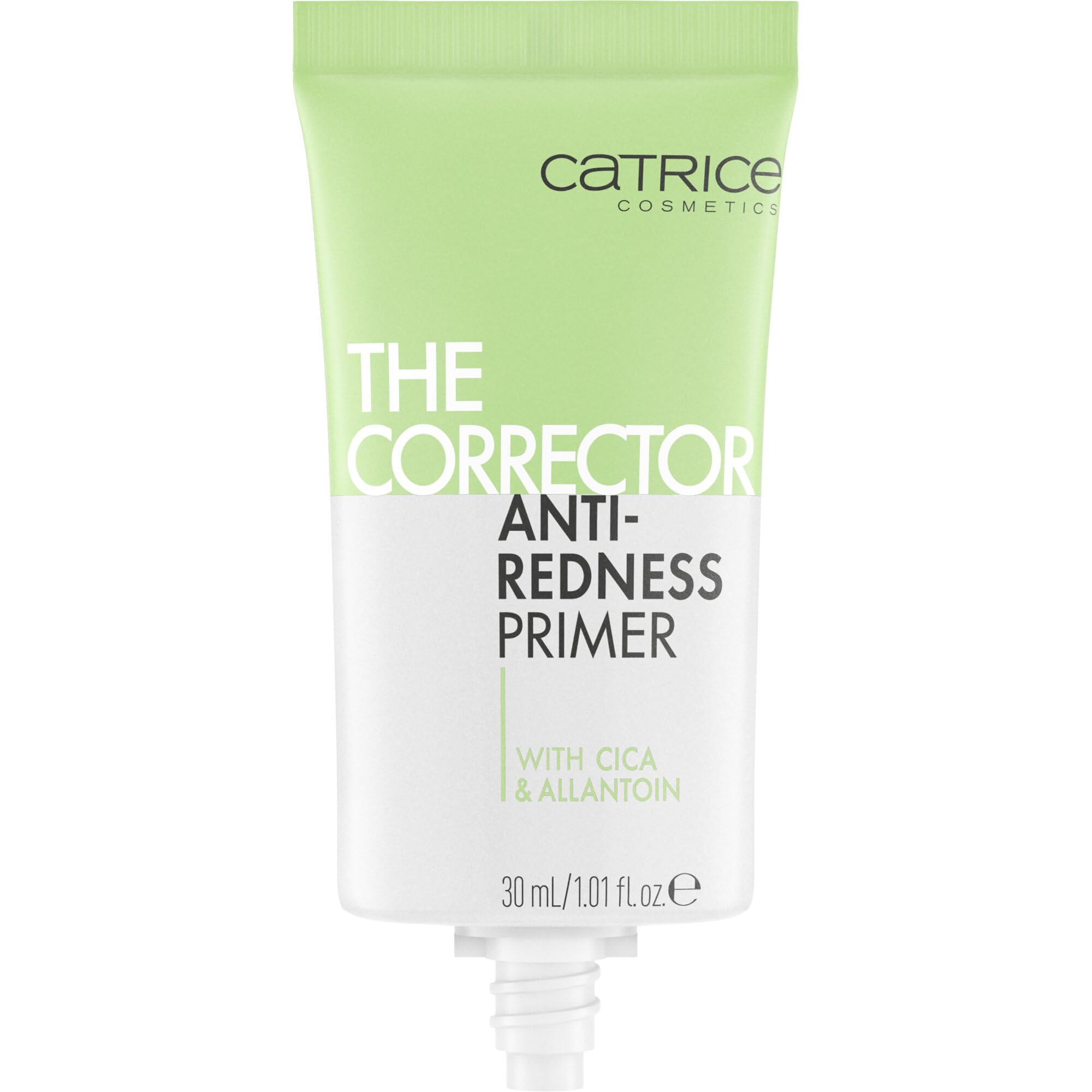 Catrice The Corrector Anti-Redness Primer, Grün, langanhaltend, pflegend, porenverfeinernd, für trockene Haut, vegan, ölfrei, ohne Parfüm, ohne Alkohol, 1er Pack (30ml)