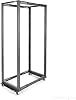 4-Post 42U Mobile Open Frame Server Rack, 19in Network Rack with Wheels, Rolling Rack for ComputerAVDataIT Equipment - Casters, Leveling Feet or Floor Mounting 4POSTRACK42
