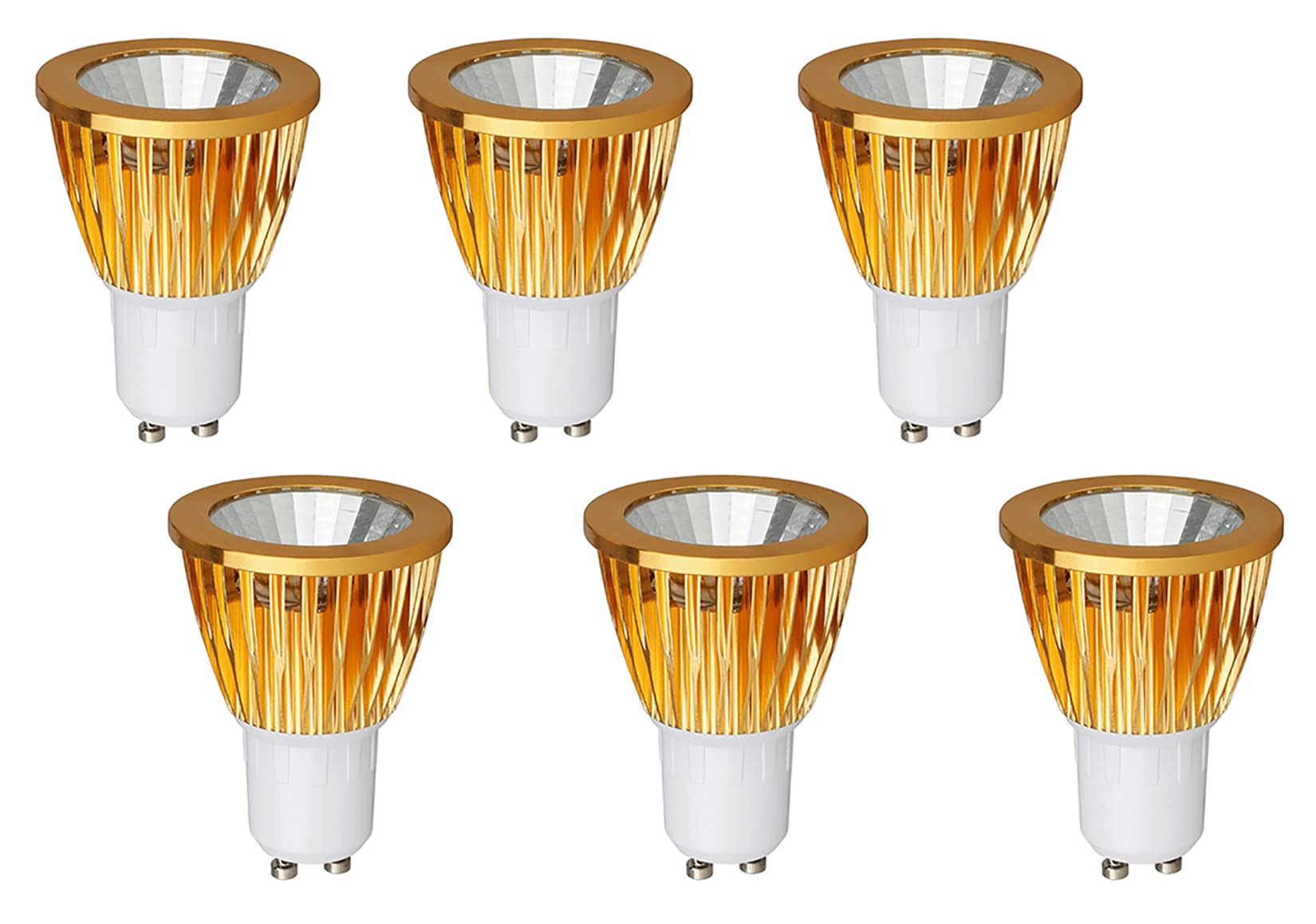 BesYouSel GU10 LED Spotlight Bulbs 3W MR16 Shape LED Light Bulb 40W Halogen Bulb Replacement for Recessed Landscape Track Lighting Not-Dimmable 5W