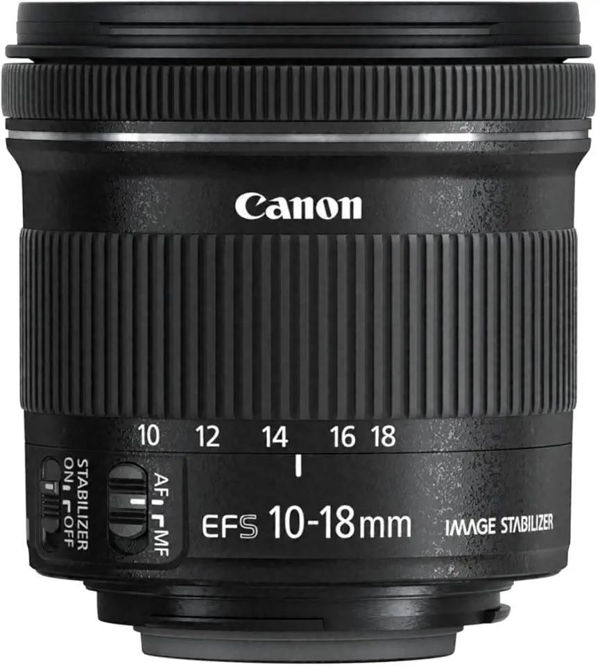 Canon EF-S 10-18 mm é lente STM