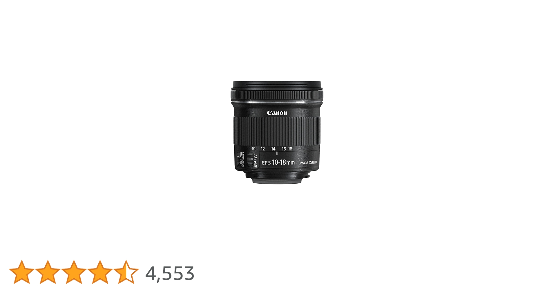 ★良品★ Canon キヤノン EF-S 10-18mm IS STM #525 Amazon.co.jp: Canon EF-S 10-18mm f/4.5-5.6 IS STMレンズ : 家電＆カメラ