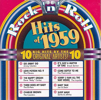 ROCK 'N ROLL HITS OF 1959 [Audio CD]