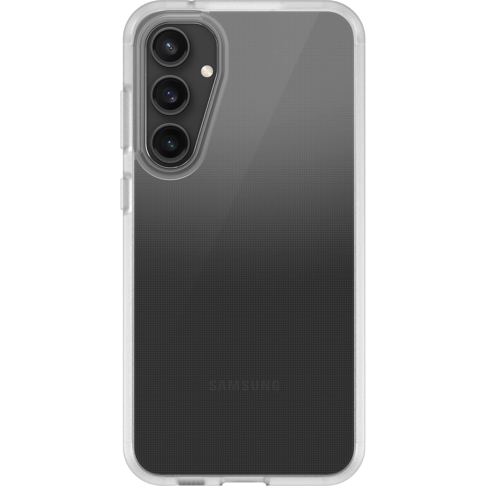 OtterBox Cover per Samsung Galaxy S23 FE Sleek,resistente a shock e cadute fino a 2 metri,cover ultrasottile,testata a norme anti caduta MIL-STD 810G, Trasparente, Senza Retail Package