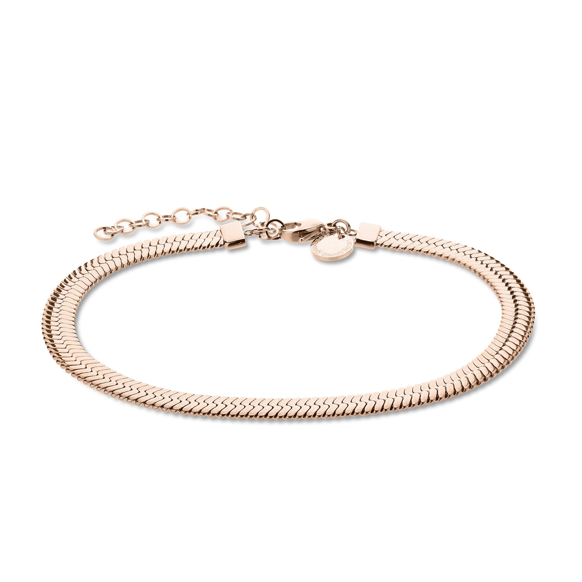 Liebeskind Berlin Ankle Chain LJ-1750-A-27 in Stainless Steel IP Rose Gold