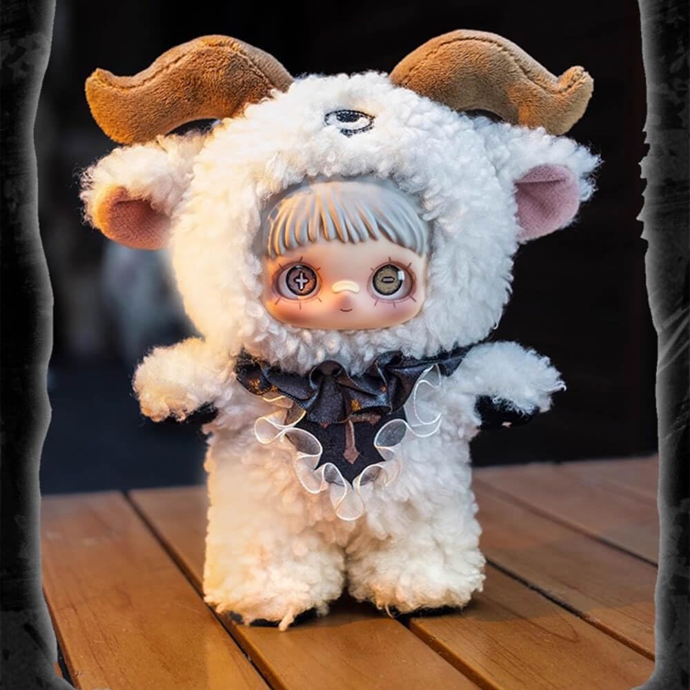 niannyyhouse Plüschpuppe Blind Box Maymei Dunkler Wald Serie, Gefüllte Plüschfiguren, Süße Sammlerstücke Geschenke (6STK)