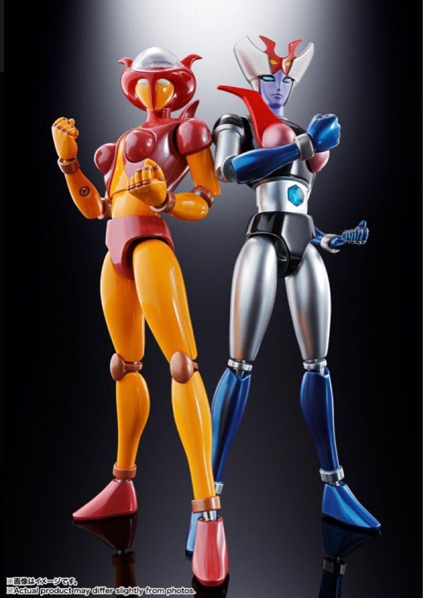 Amazon.co.jp: 超合金魂GX-08R アフロダイA vs GX-09R ミネルバX