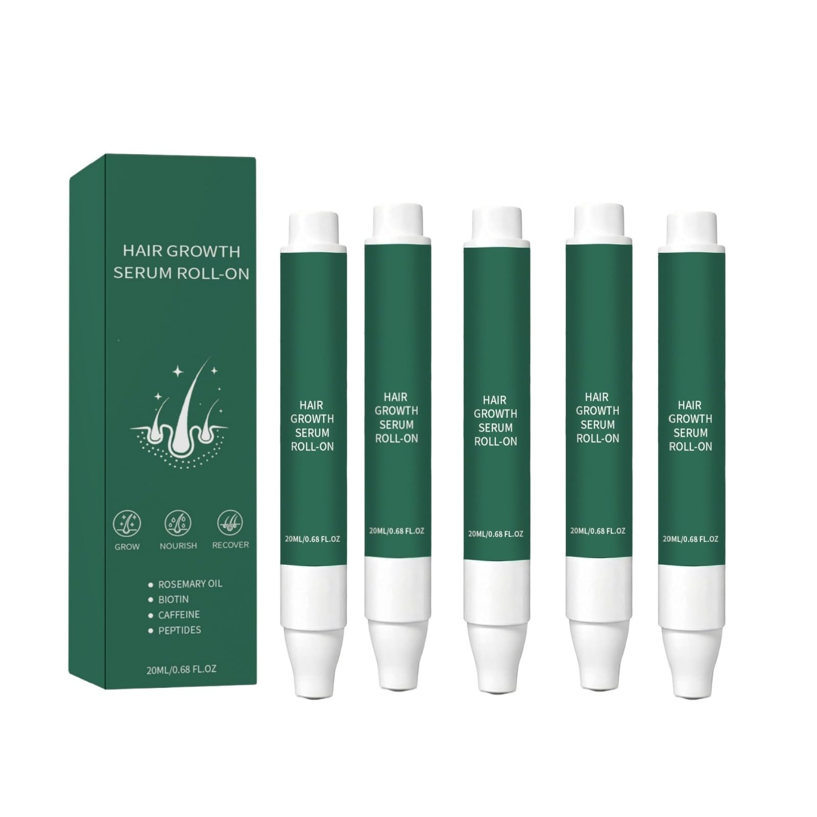 Rosmarin-Haarserum – Haarpflege-Lösung für Haare, Rosmarin-Extrakt, Aloe Pflanzenöl, stärkt das Haarwachstum