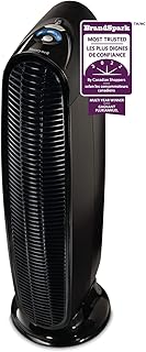 Honeywell QuietClean™ HFD140BCV1 Tower Air Purifier Medium-Large (170 Sq Ft),Allergen Remover, Oscillates, Quiet Operation,Captures 99% of Wildfire/Smoke,Dust,Pollen,Pet Dander, Black