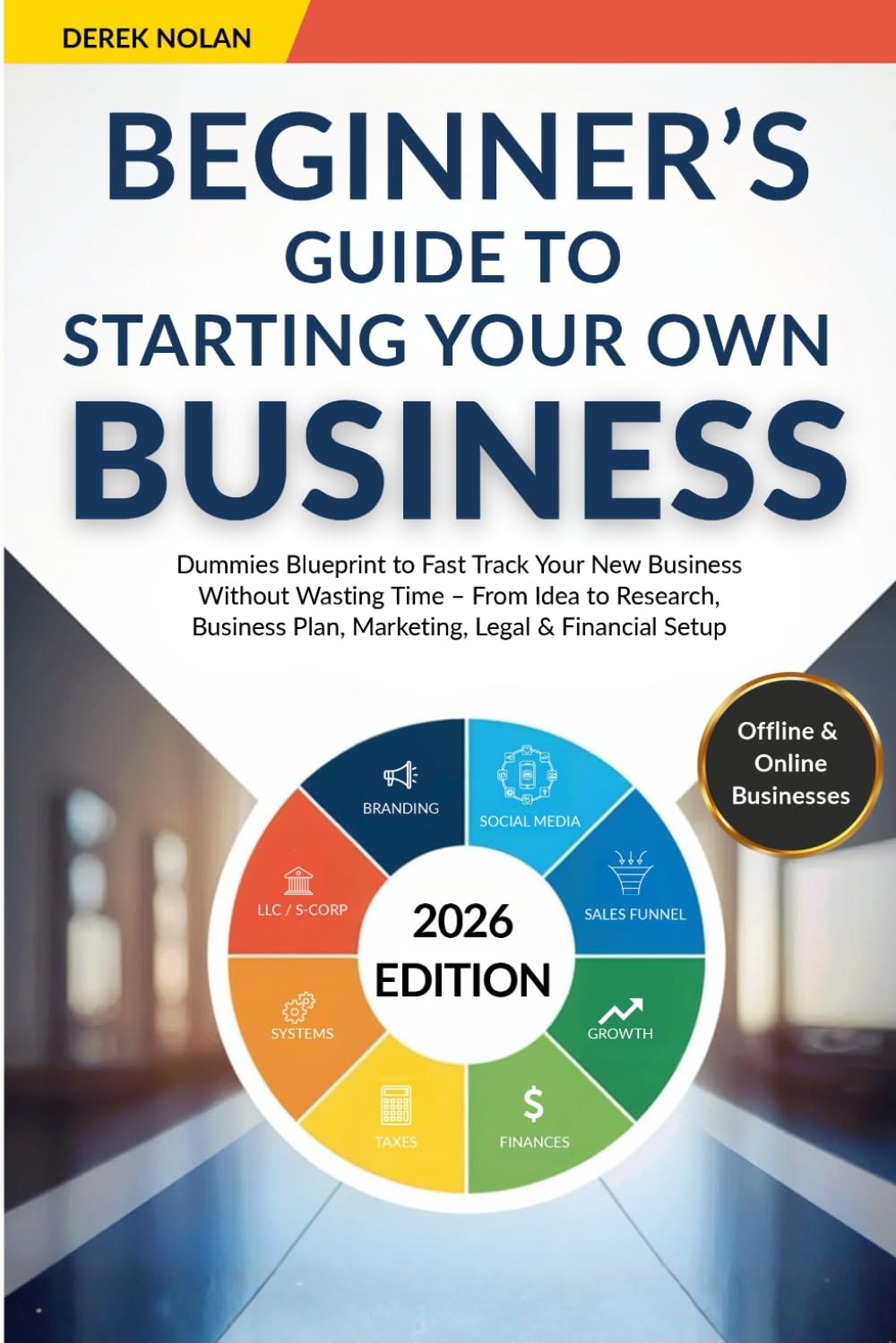 Beginner's Guide to Starting Your Own Business: Dummies Blueprint to Fast Track Your New Business Without Wasting Time – From Idea to Research, Business Plan, Marketing, Legal & Financial Setup