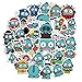 Froiny 40 Pz Adesivi Anime Cartoon Personaggi dei Cartoni Animati Adesivo Pacchetto Bambini E Adolescenti Computer Portatili Telefono Mobile Skateboard Bagagli Chitarra