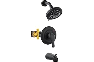 Gabrylly Complete Shower System for a Refreshing and Revitalizing Bathroom Experience