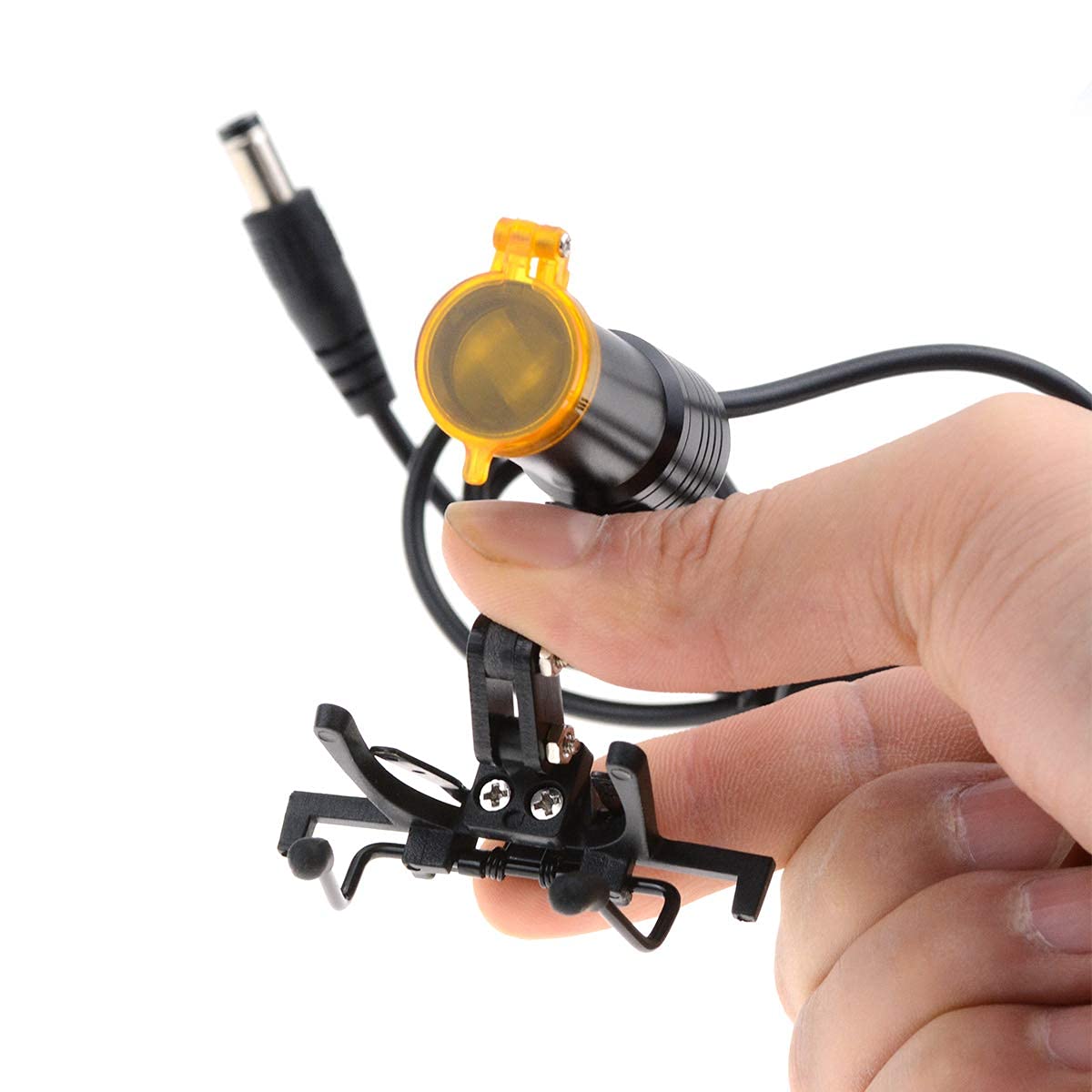 Lupa con Luz LED 5W Portátil con Clip de Metal para Lupas Binoculares