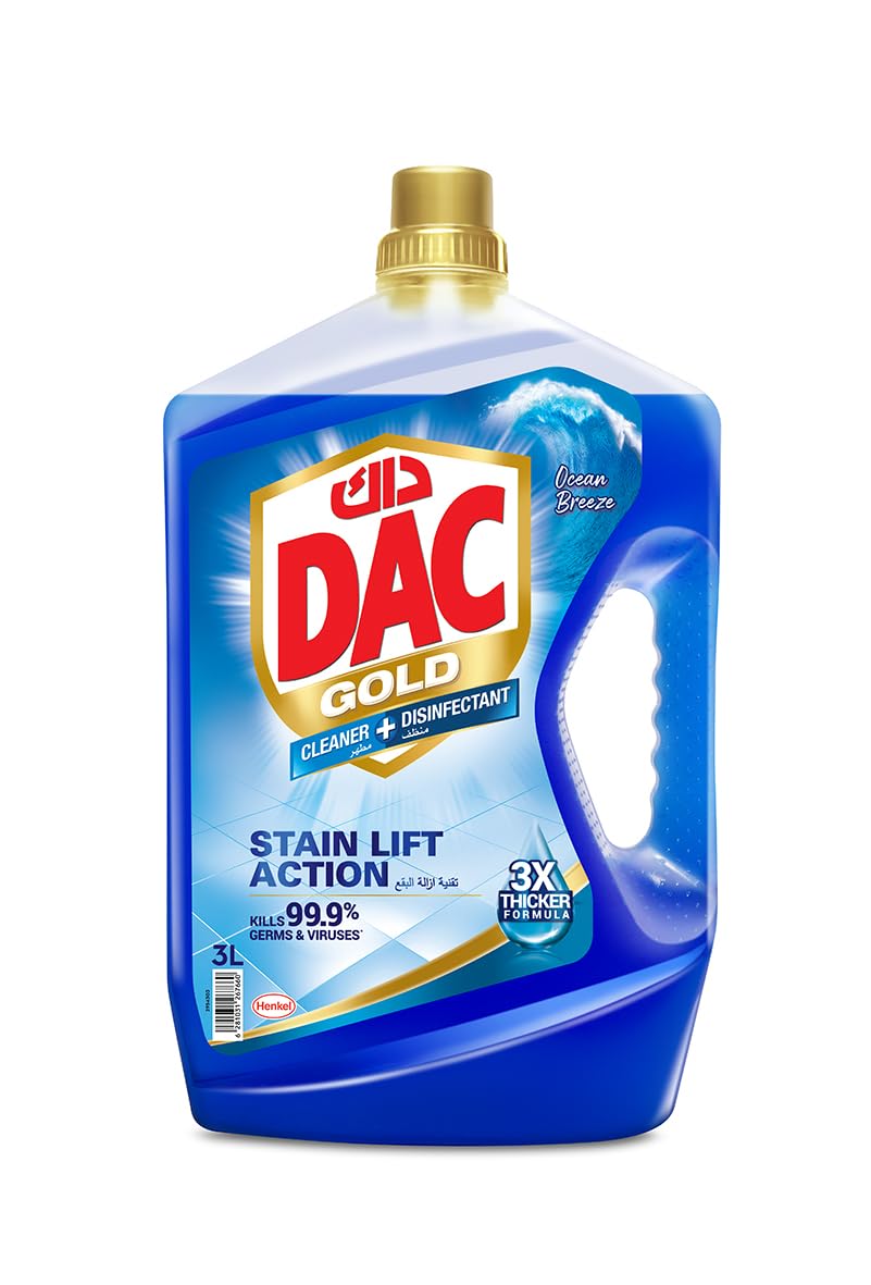 Gold Cleaner + Disinfectant Ocean Breeze 3Litre