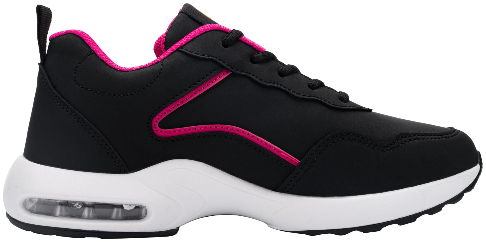 DYKHMILY Scarpe Antinfortunistica Donna Leggere Cuscino d'Aria Scarpa da Lavoro con Punta in Acciaio Comodo Traspiranti Sportive di Sicurezza Scarpe(Nero Rosa,39EU)