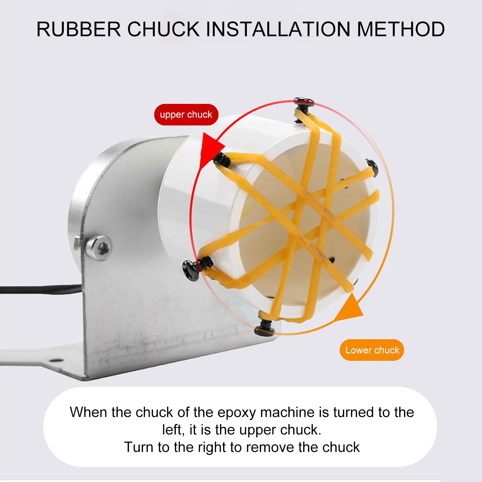 Machine de canne à pêche pour emballage – Outil de séchage époxy, kit d'enroulement portable, équipement de réparation efficace | Machine de construction de canne à pêche multifonctionnelle pour