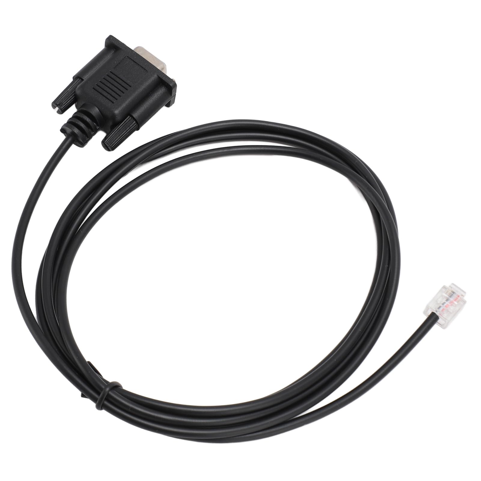 Yctze Rs232c RJ11 6ft DB9 RS232 na RJ11 6P4C kabel szeregowy do AP7800 AP7900 940?0144A – adapter Plug and Play do połączenia LAN, kompatybilny z algorytmem A9, powlekany PCW