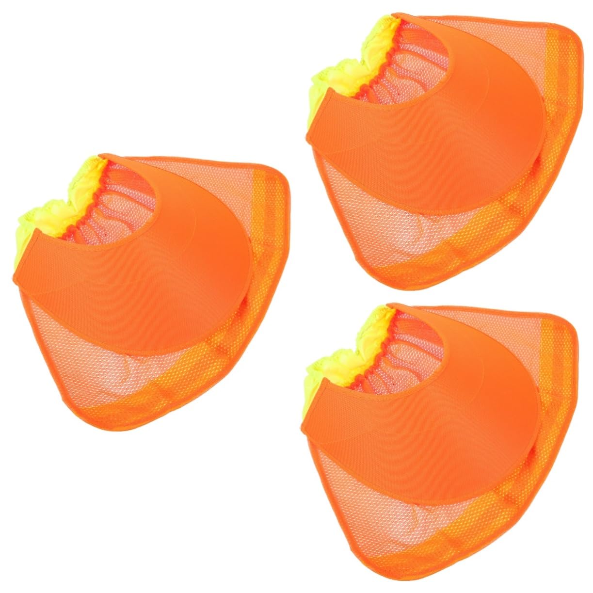 STOBOK Sonnenschutz -sicherheitshelm Aus Visier Mesh-Sonnenblende Schutzhelme Schutzhelmschatten Voller Krempe Nacken Sonnenhüte Helmkrempe Schatten Tailliert Netz