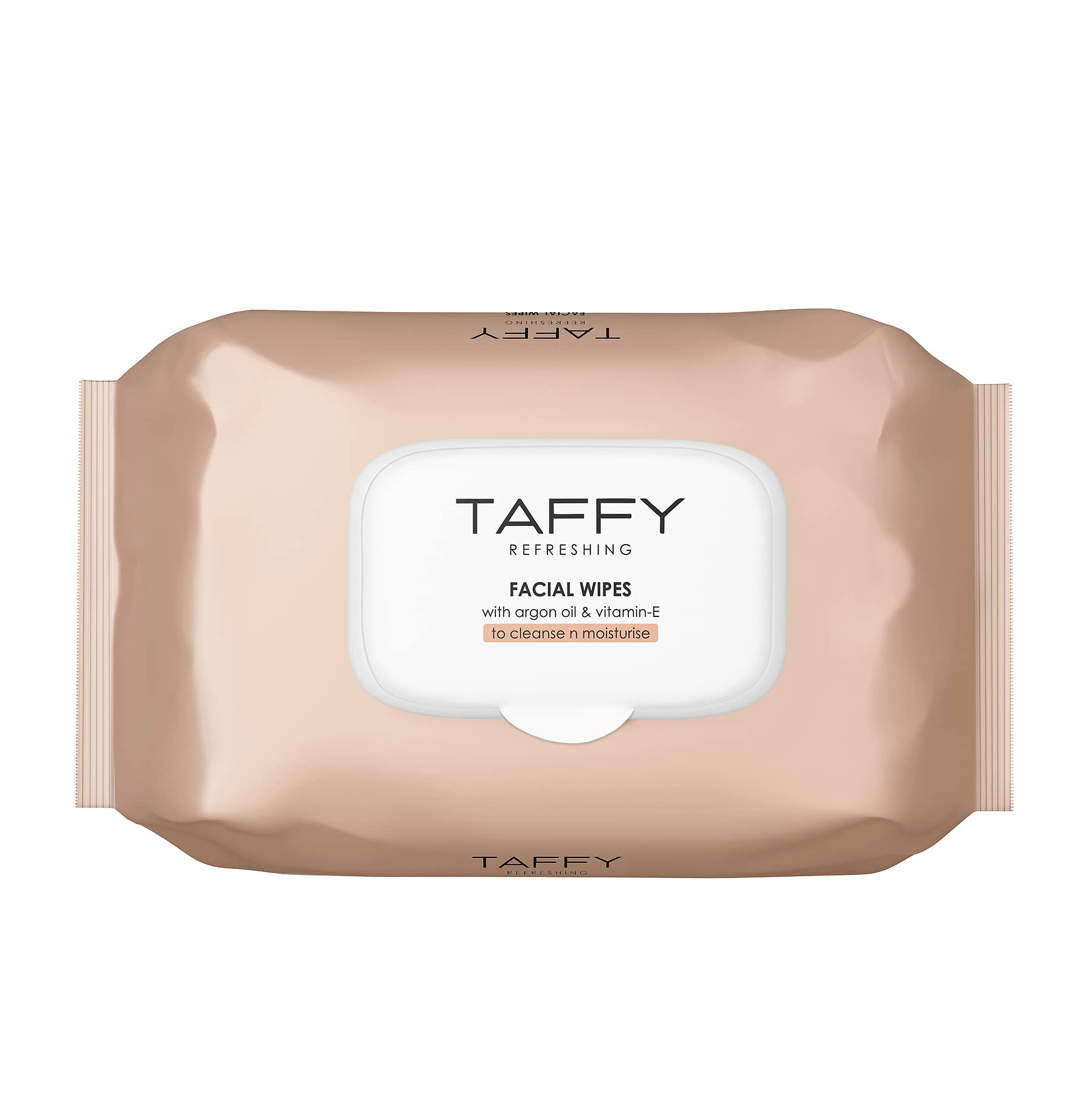 TAFFY REFESHING FACIAL WIPES, ARGON OIL & VITAMIN E, 25 SHEETS, PACK OF 3-image-7