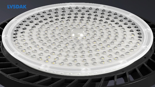 Image of lvsdak LED High Bay Lights 250w (Eqv.1000w Mh /Hps /Hid),5000K Daylight 37500lm with 5ft Cable High Bay Led Shop Lights Commercial Lighting Fixture for Warehouse Garage Light Barn Factory 6 Pack